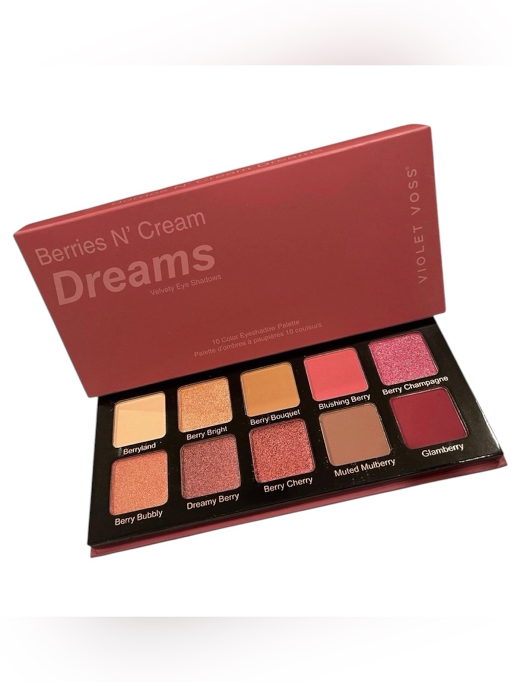 Violet Voss Dreams Berries N' Cream Eyeshadow Palette - Berry Tones